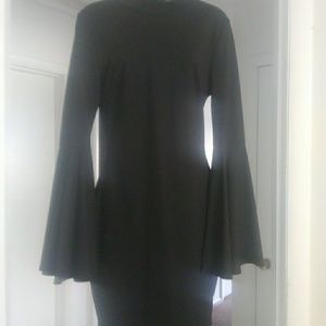 Black cocktail dress